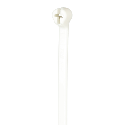 CABLE TIE 120LB 13IN WHI NYL FLMRTD