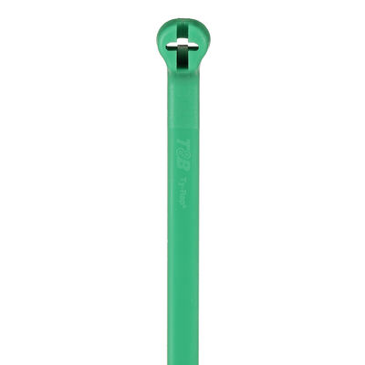 CABLE TIE 120LB 13IN GREEN NYLON