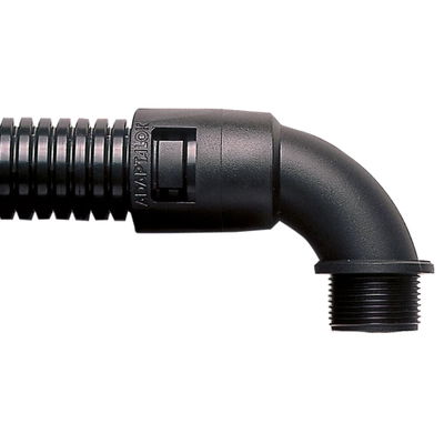 90D PA66 FITTING M63 54MM-BL