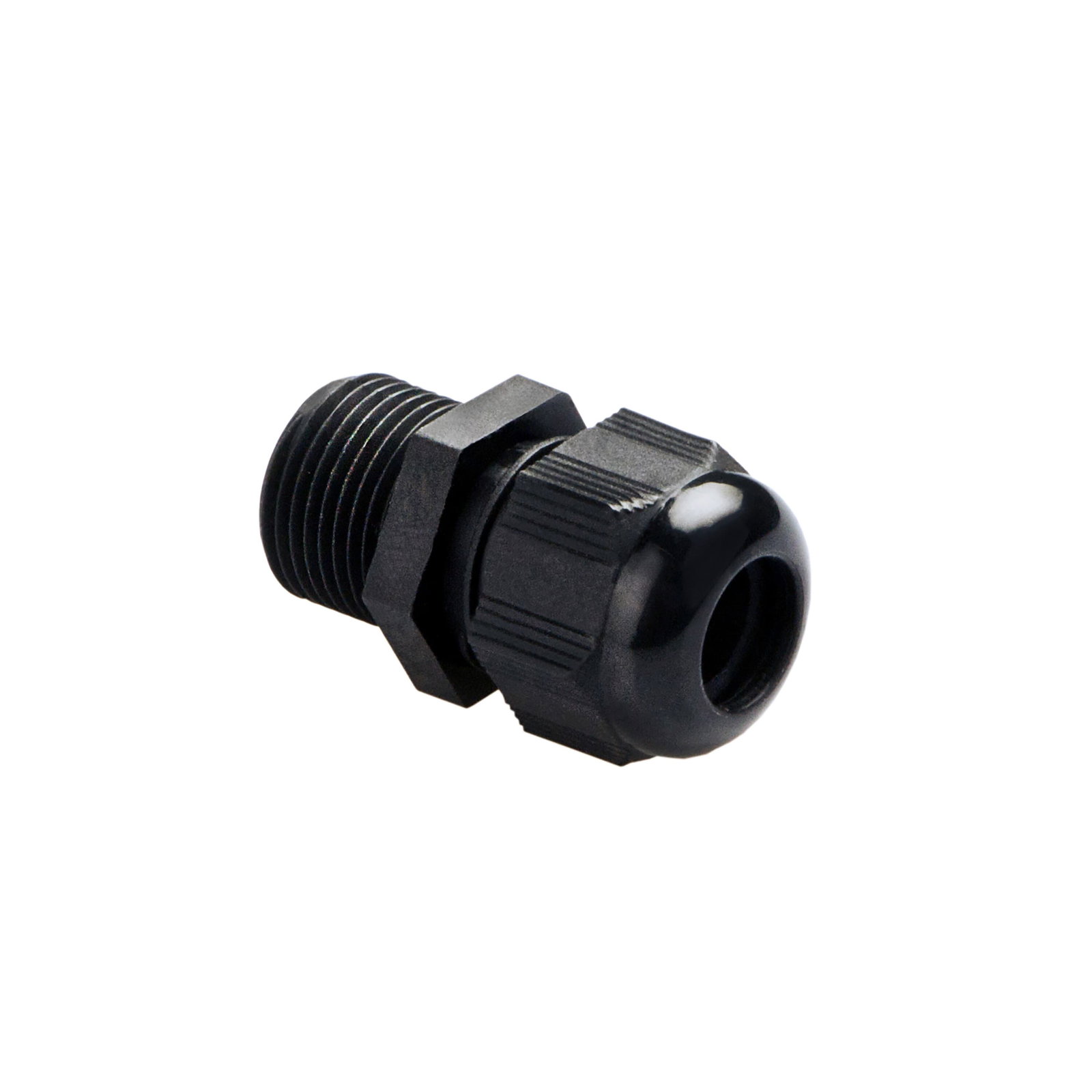 NYLON CG M16X1.5 2.0-6.0MM BLK