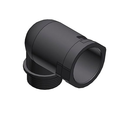 CONDUIT FTNG 90D M12 NW10 IP66 GRY