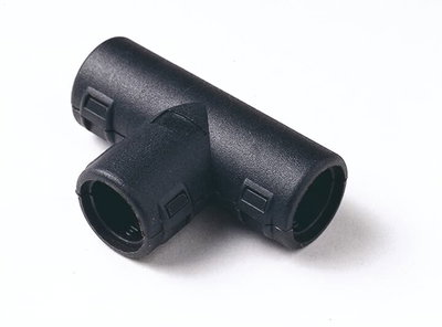 T-PIECE PA66 21/25/16MM-BL