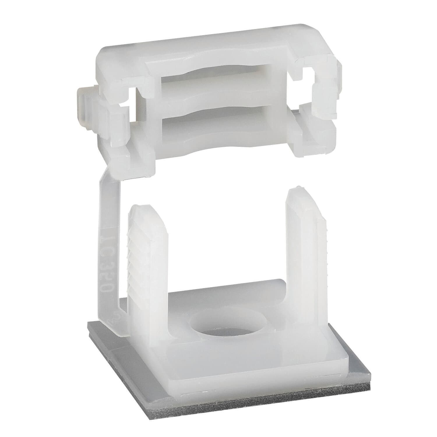 BASE CON CLIP ADES/VITE 25X25 NAT 100PZ