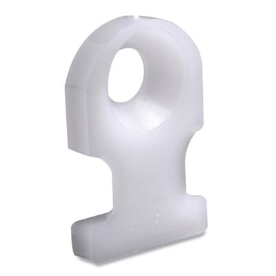MINI MTG BASE .4X.3IN NAT NYLON SCR