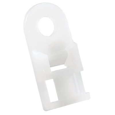 2WAY MNTG BASE .89X.4IN NAT NYL SCR