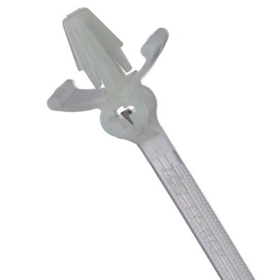 CABLE TIE 40LB 6IN NAT 3/16 PUSH MT