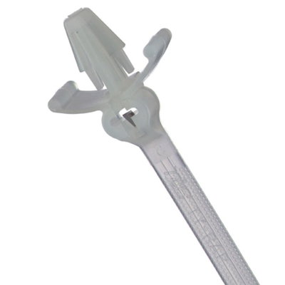 CABLE TIE 40LB 6IN NAT 3/16 PUSH MT