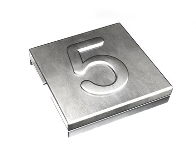 TY-MET CIFRA '5' SS316 100pz