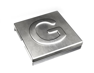 TY-MET LETTERA 'G' SS316 100pz