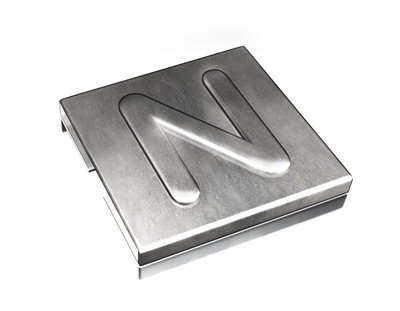 TY-MET LETTERA 'N' SS316 100pz