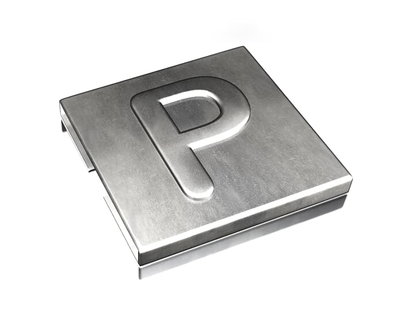 TY-MET LETTERA 'P' SS316 100pz