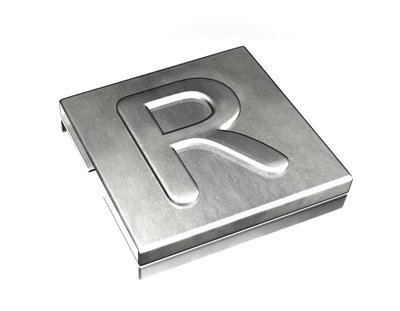 TY-MET LETTERA 'R' SS316 100pz