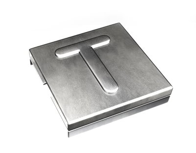 TY-MET LETTERA 'T' SS316 100pz