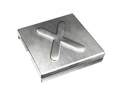 TY-MET LETTERA 'X' SS316 100pz