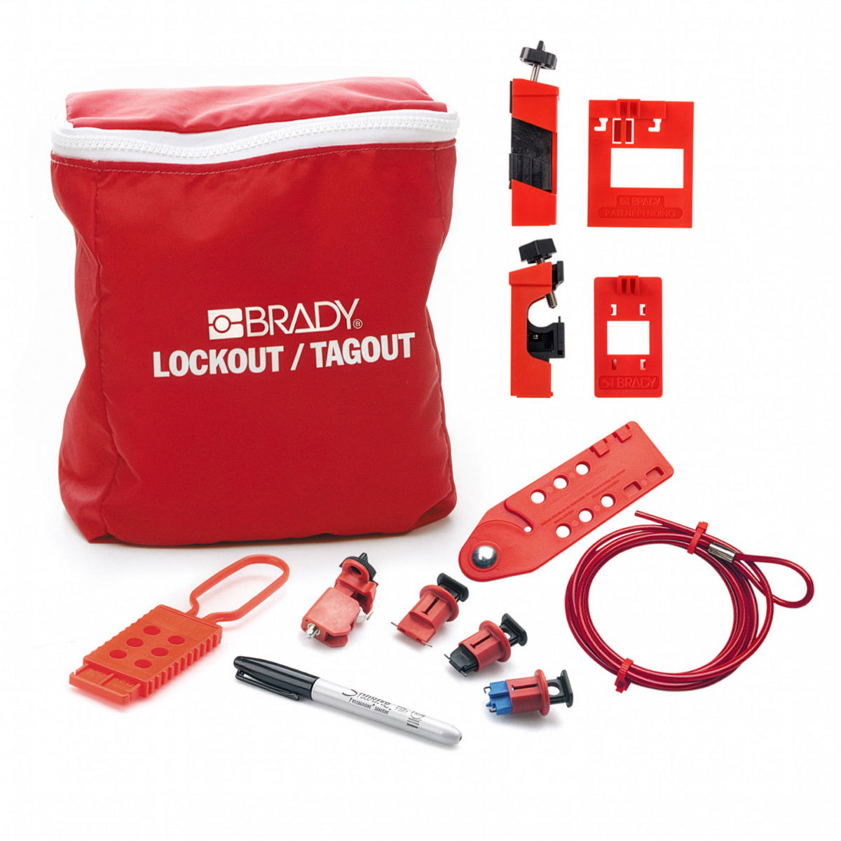 Kit di lockout per componenti elettrici