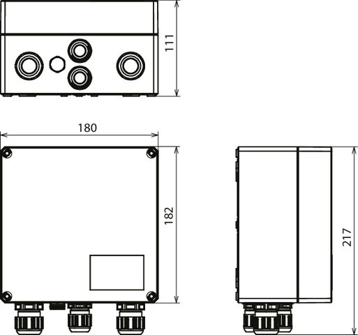 GAK im Gehäuse IP65 f. PV-Anl. 1MPPT und 2 Strings b. 1100V DC – Immagine 2 di 2