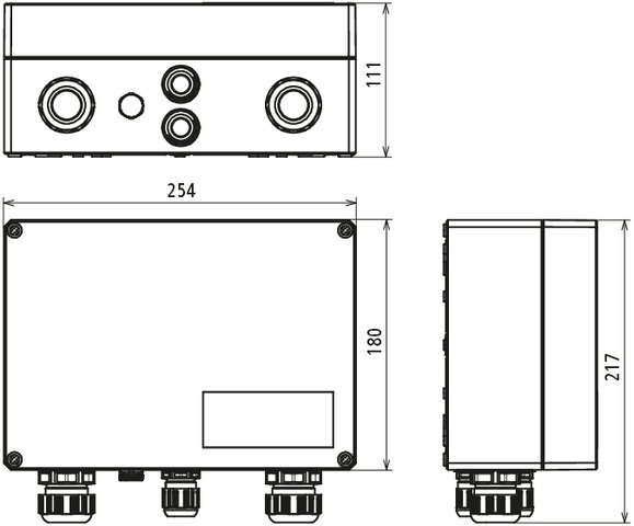 Cassetta di stringa in involucro IP65 per impianti FV 2MPPT e 1 stringa a 1100 Vdc – Immagine 2 di 2