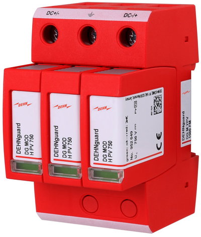 Limitatore di sovratensione Tipo 2 DEHNguard M per impianti FV fino 1500V DC