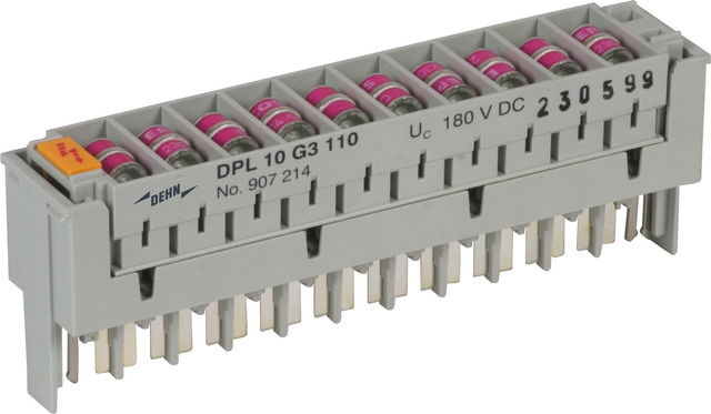 Limitatore di sovratensione DEHNrapid LS A spina di protezione per 10 coppie