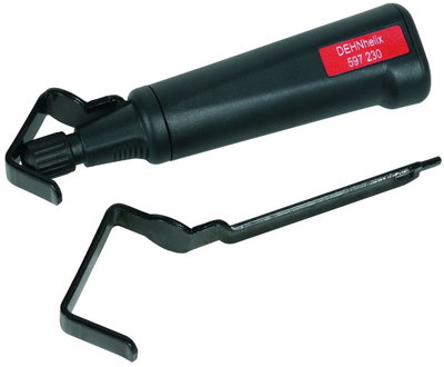 DEHNhelix attrezzo per rimozione rivesti mento per condutture HVI  D 20-27mm