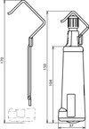 DEHNhelix attrezzo per rimozione rivesti mento per condutture HVI  D 20-27mm
