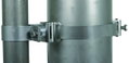 Collare di fissaggio per tubi d 50mm per  antenne settoriali DS 30mm D 90-300mm