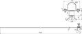 Collare di fissaggio per tubi d 50mm per  antenne settoriali DS 30mm D 90-300mm