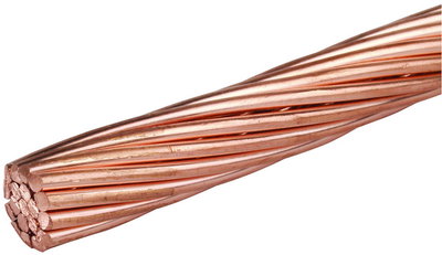 Corda rame 10,7mm 70mm² Cu fili 19x2,1mm , matasse da 100m