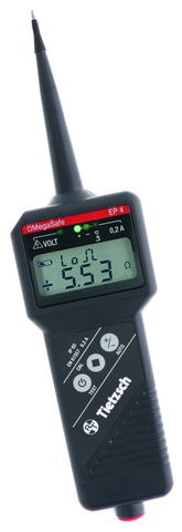 Apparecchio per la prova della continuità EP 4 con display LCD 0,01 Ohm...2000 Kohm