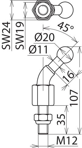 PUNTO FISSO DIAMETRO 20 MM – Immagine 2 di 2
