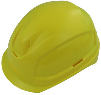Elmetto protettivo colore giallo taglia 52-61 cm