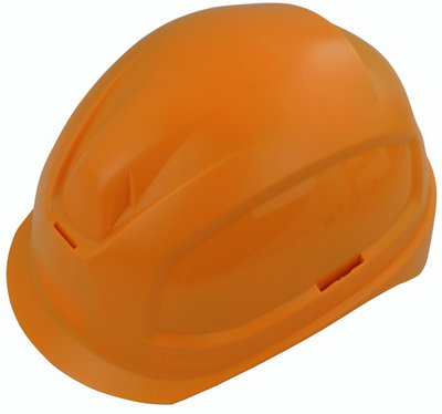 Elmetto protettivo colore arancione tagl ia 52-61 cm