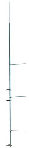Asta di captazione  DEHNiso-Combi -Set- con staffa da pareteD 50mm L 7200