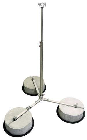 Tripode variabile con elemento PA per conduttura HVI D 20mm - SET -