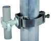 Staffa portafilo in materiale plastico-Inox per conduttura HVI D23mm con fascetta D50-300mm