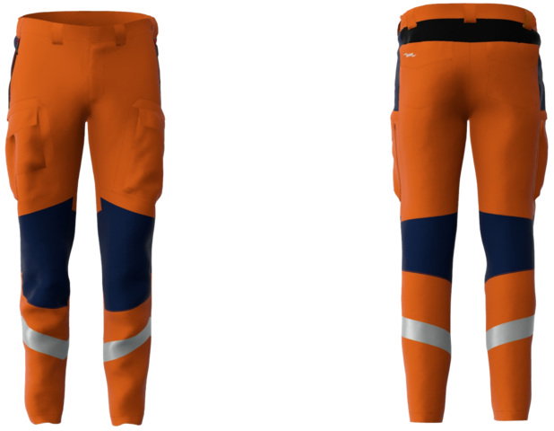 Störlichtbogengeprüfte Schutzhose „Indoor“, APC 2, KONFIGURIERT