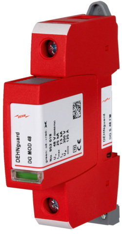 Limitatore di sovratensione Tipo 2 DEHNguard S unipolare Uc 48V AC con FM