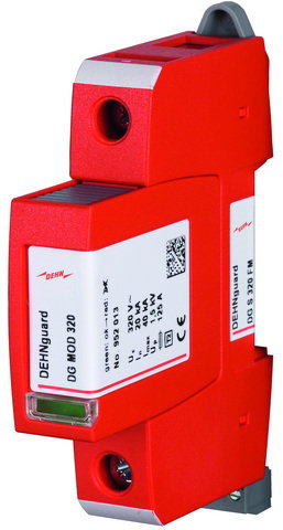 Limitatore di sovratensione Tipo 2 DEHNguard S unipolare Uc 320V AC con FM