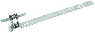 Staffa portafilo per tetti SPANNgrip INO X H 32mm Td 8mm con staffa punzonata L 3 35mm