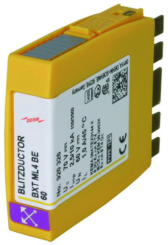 Modulo di protezione combinata per 4 fili singoli BLITZDUCTOR XT con LifeCheck
