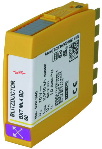 Modulo di protezione combinata per 2 coppie di fili BLITZDUCTOR XT con LifeCheck