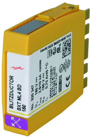 Modulo di protezione combinata per 2 coppie di fili BLITZDUCTOR XT con LifeCheck
