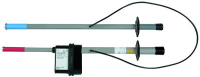 Rivelatore di tensione in corrente continua PHE/G II con polo positivo sul puntale Un 1…4,2 kV