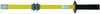 Isolierstange m. Gewinde M12 u. Steckkupplung D 30mm L 720mm