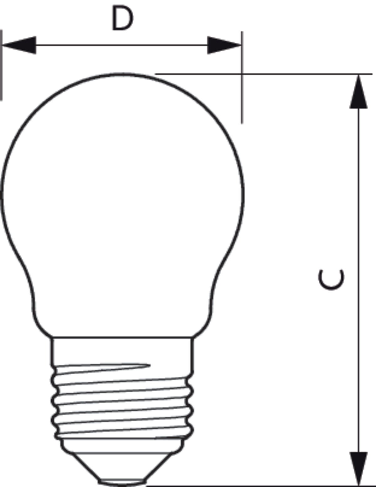 Lampadine a filamento Classic LED a sfera e oliva - LED-lamp/Multi-LED - Classe di efficienza energetica (ELL): A++ – Immagine 2 di 2