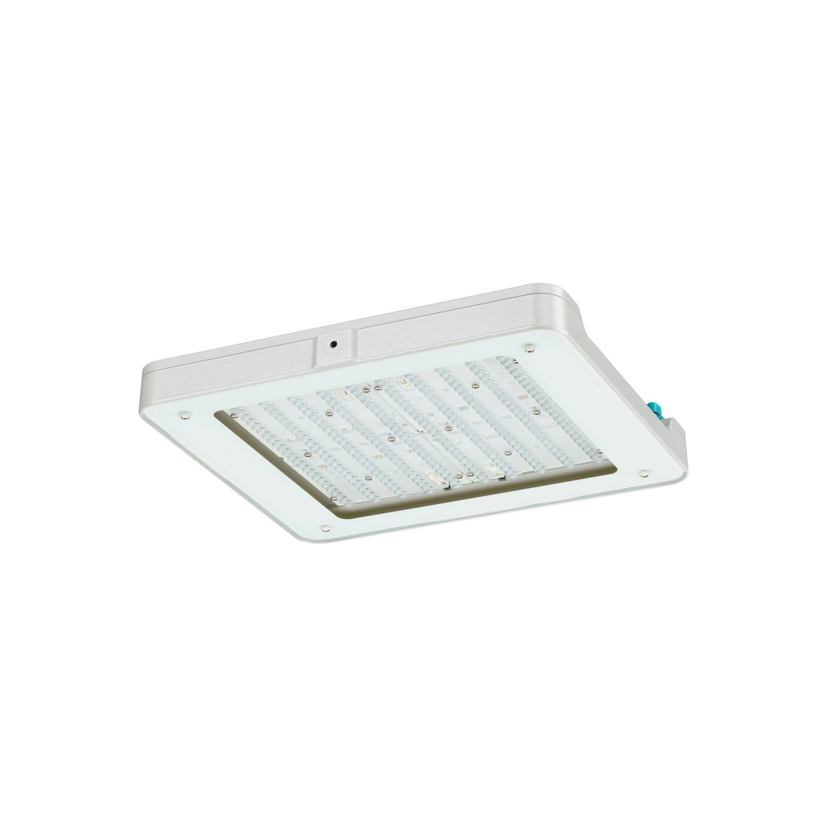 GentleSpace Gen3 - 840 bianco neutro - Power supply unit with DALI interface - Ottica fascio stretto NB - Argento RAL 9006