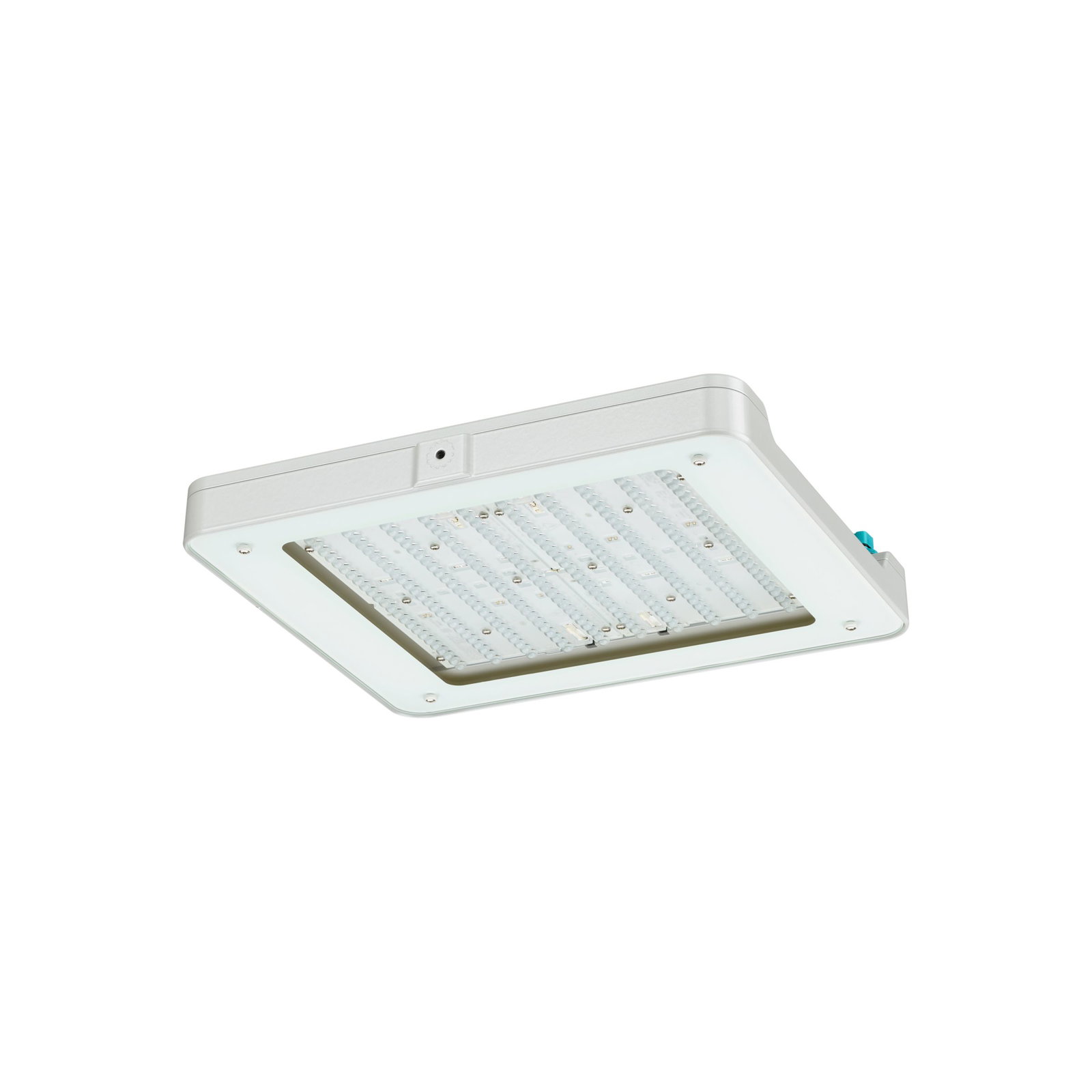 GentleSpace Gen3 - 840 bianco neutro - Power supply unit with DALI interface - Ottica fascio stretto NB - Argento RAL 9006