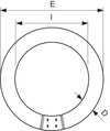 MASTER TL-E Circular Super 80 - Fluorescent lamp - Potenza: 40 W - Classe di efficienza energetica (ELL): A