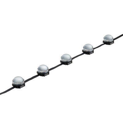 EW Flex Compact, 6500 K, Narrow Beam Lens, Black Housing, 4 in on-center node spacing - Colore: Nero BK