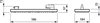 SM500 - LED Module, system flux 7900 lm - 830 bianco caldo - Power supply unit with DALI interface - Double asymmetric optic 20° - Nero BK